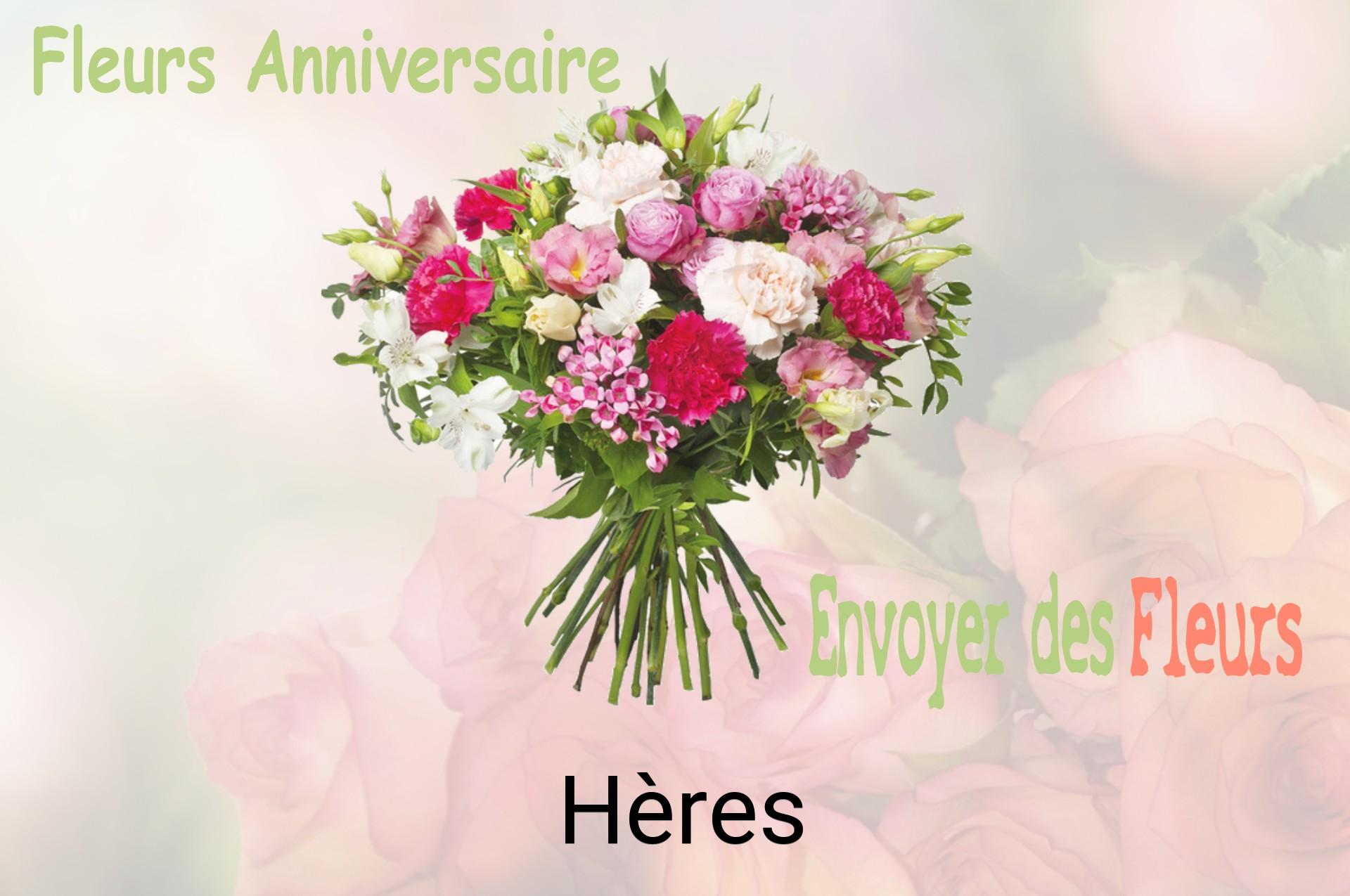 Bouquet de fleurs d’anniversaire livré à Hères